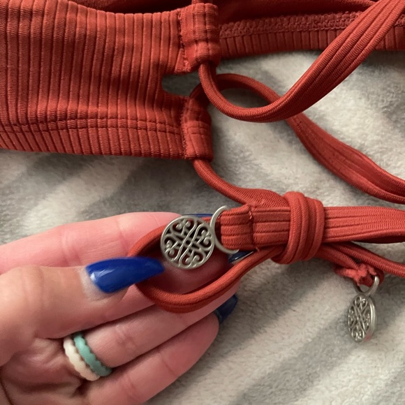 NWT Time & Tru Ribbed Bikini Top - Picture 4 of 4